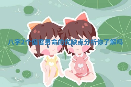 八字2个偏官男 Ⓜ 命的优缺点分析你了解 🙋 吗