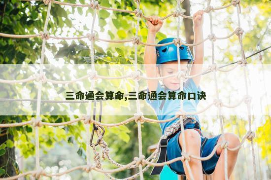 三命通会算命,三命通会算命口诀